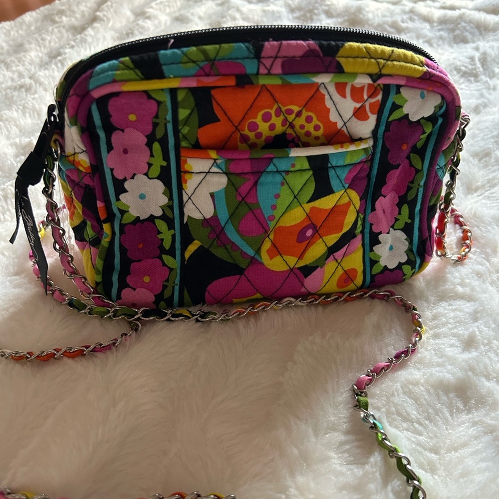 Vera Bradley Floral Quilted Crossbody Bag